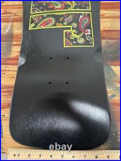 Original JFA Jody Fosters Army Skateboard New Vintage Paisley Model