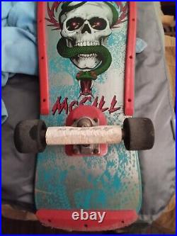 Original Powell Peralta Mike McGill Skateboard 1980s vintage