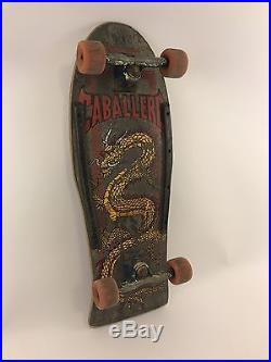 Original Steve Caballero Powell Peralta Skateboard Chinese Dragon 1980s Vintage