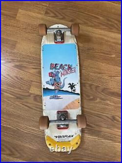 Original Variflex Beach Monster Team Deck series Skateboard Vintage 1980's