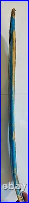 Original Vintage 1980's Powell Peralta Tony Hawk Skateboard Blue OG