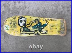 Original Vintage 1986 G&S Neil Blender Coffee Break Skateboard Deck, 2nd Owner