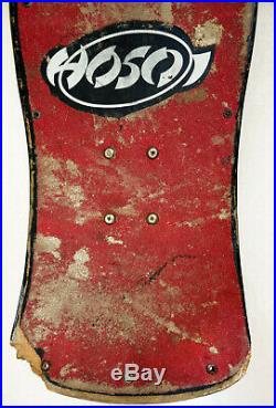 Original Vintage Christian HOSOI Hammerhead Skateboard Street Deck Santa Cruz