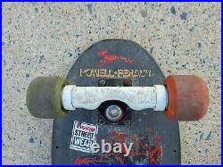 Original Vintage Powell Peralta Lance Mountain 80s Skateboard. Bones Brigade