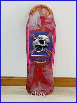 Original Vintage Powell Peralta Tony Hawk 80s Skateboard Deck. Bones Brigade