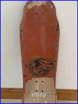 Original Vintage Powell Peralta Tony Hawk 80s Skateboard Deck. Bones Brigade