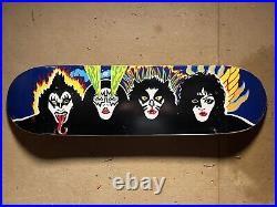 Ozzy Alvarez KISS Rock And Roll Skateboard Deck Human 1996 Vintage RARE NOS