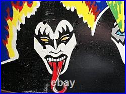 Ozzy Alvarez KISS Rock And Roll Skateboard Deck Human 1996 Vintage RARE NOS