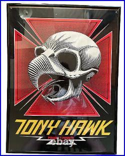 POWELL PERALTA Vintage 1983 Poster Tony Hawk Skateboard Very Rare! 18x24