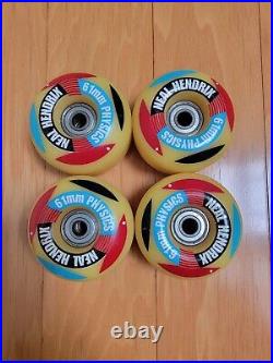 Physics Neal Hendrix Skateboard Wheels NOS Vintage Terminator 3 Bearings