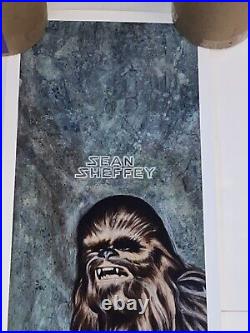 Plan B Star Wars Chewbacca Sean Sheffey Print Vintage Skateboard