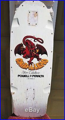 Powel Peralta Steve Caballero 1982 Vintage Skateboard Peralta Pig OG Genuine VTG