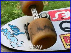 Powell 72cm QUICKTAIL AND BONES Vintage Original Skateboard, still awesome