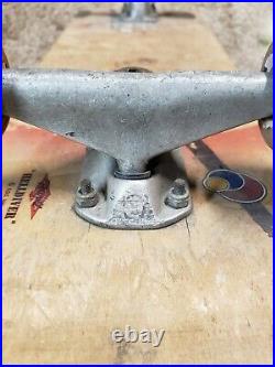 Powell Peralta 1995 Vintage Skateboard Hell Diver Weathered and Worn Distressed