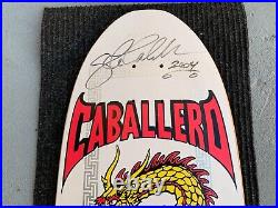 Powell Peralta Caballero Chinese dragon first re-issue 2004 rare signed by Cab