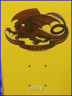 Powell Peralta General Yellow Bombs Re-Issue Skateboard Deck
