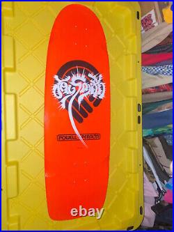 Powell Peralta Jay Smith Britelite Reissue Skateboard Rare Orange Vintage