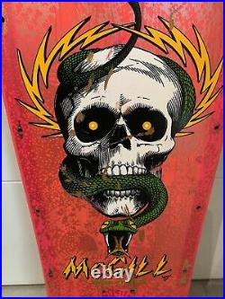 Powell Peralta Mike McGill OG Original Skateboard 80s Vintage Skull Snake