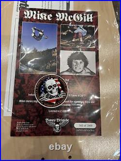 Powell Peralta- Mike McGill Skateboard Deck Bones brigade Series 11 New In Bag
