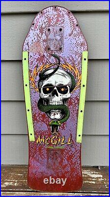 Powell Peralta Mike McGill Skull And Snake Vintage Skateboard Deck