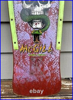 Powell Peralta Mike McGill Skull And Snake Vintage Skateboard Deck