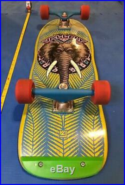 Powell Peralta Mike Vallely ELEPHANT Skateboard+ vintage Tracker trucks, wheels