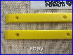 Powell Peralta NOS Gorilla Ribs ORIGINAL Vintage Skate Rails 14.5 YELLOW RARE