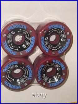 Powell Peralta NOS Original Vintage G Bones Skateboard Wheels Red Hawk McGill