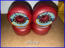 Powell Peralta NOS Red Rat Bones Vintage Skateboard Wheels 60/90A ORIGINAL