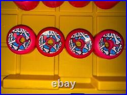 Powell Peralta NOS Vintage Cross Bones PINK RARE Skateboard Wheels Hawk Guerrero