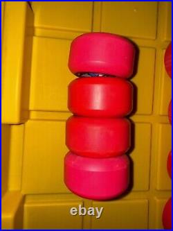 Powell Peralta NOS Vintage Cross Bones PINK RARE Skateboard Wheels Hawk Guerrero