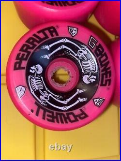 Powell Peralta NOS Vintage G Bones ORIGINALS PINK RARE Skateboard Wheels