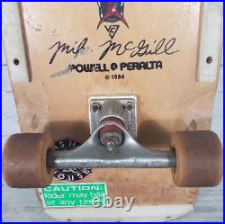 Powell Peralta OG Mike McGill Original 84 Skateboard Skull/Snake Deck 1st Gen