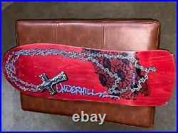 Powell Peralta Ray Underhill Cross And Chain Vintage Skateboard Deck NOS RARE OG