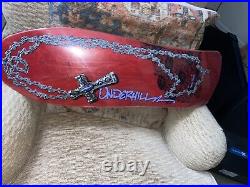 Powell Peralta Ray Underhill Cross And Chain Vintage Skateboard Deck NOS RARE OG