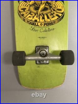 Powell Peralta Steve Caballero Deck Re Issue Complete Green 2005