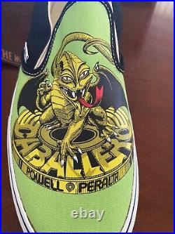 Powell Peralta Steve Caballero Vans Skateboard Shoes Vintage Slip On Vans