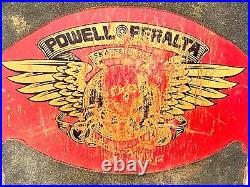 Powell Peralta TONY HAWK OG 1980s Vintage Skateboard Bones Brigade Birdhouse