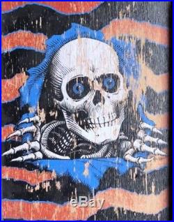 Powell Peralta The Ripper 1984 Original Vintage Complete Skateboard, USED
