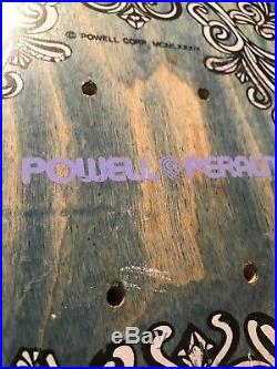 Powell Peralta Tommy Guerrero Iron gate Skateboard Deck 1989 never Mounted