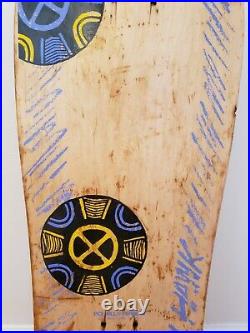 Powell Peralta Tony Hawk Medallion Skateboard Deck Vintage OG 1990 Old school