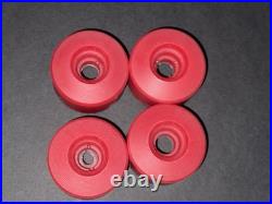 Powell Peralta Two Rats Skateboard Wheels Conical Vintage Rat Bones NOS RARE RED