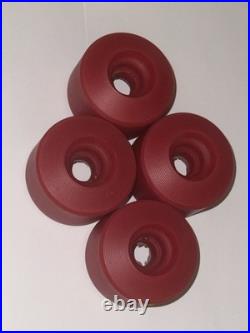 Powell Peralta Two Rats Skateboard Wheels Conical Vintage Rat Bones NOS RARE RED