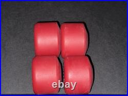 Powell Peralta Two Rats Skateboard Wheels Conical Vintage Rat Bones NOS RARE RED