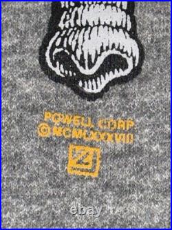 Powell Peralta Vintage Mike Vallely Elephant Skateboard Sweatshirt Original OG