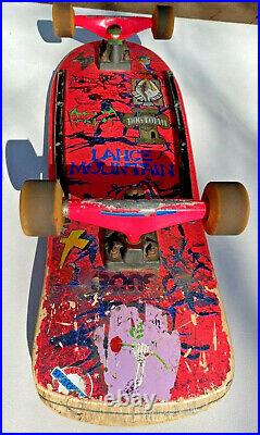 Powell Peralta lance mountain future primitive Skateboard 1985 Vintage original