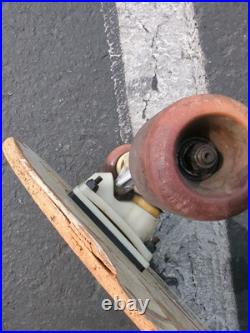 Powell Peralta skateboard 1978 Skull And Sword White Vintage