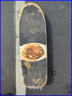 Powell Peralta skateboard 1978 Skull And Sword White Vintage