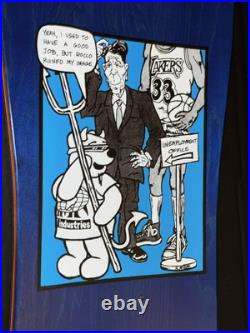 Prime World Industries Rocco III Pooh Vintage Skateboard Reissue Deck Screened