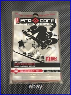 ProCore Skateboarding Trading Cards. 2003. Extremely Rare. Perfect Condition NEW